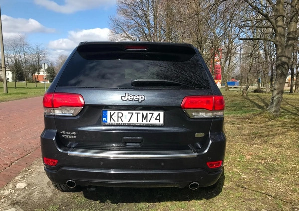 Jeep Grand Cherokee cena 79000 przebieg: 192000, rok produkcji 2013 z Olkusz małe 137